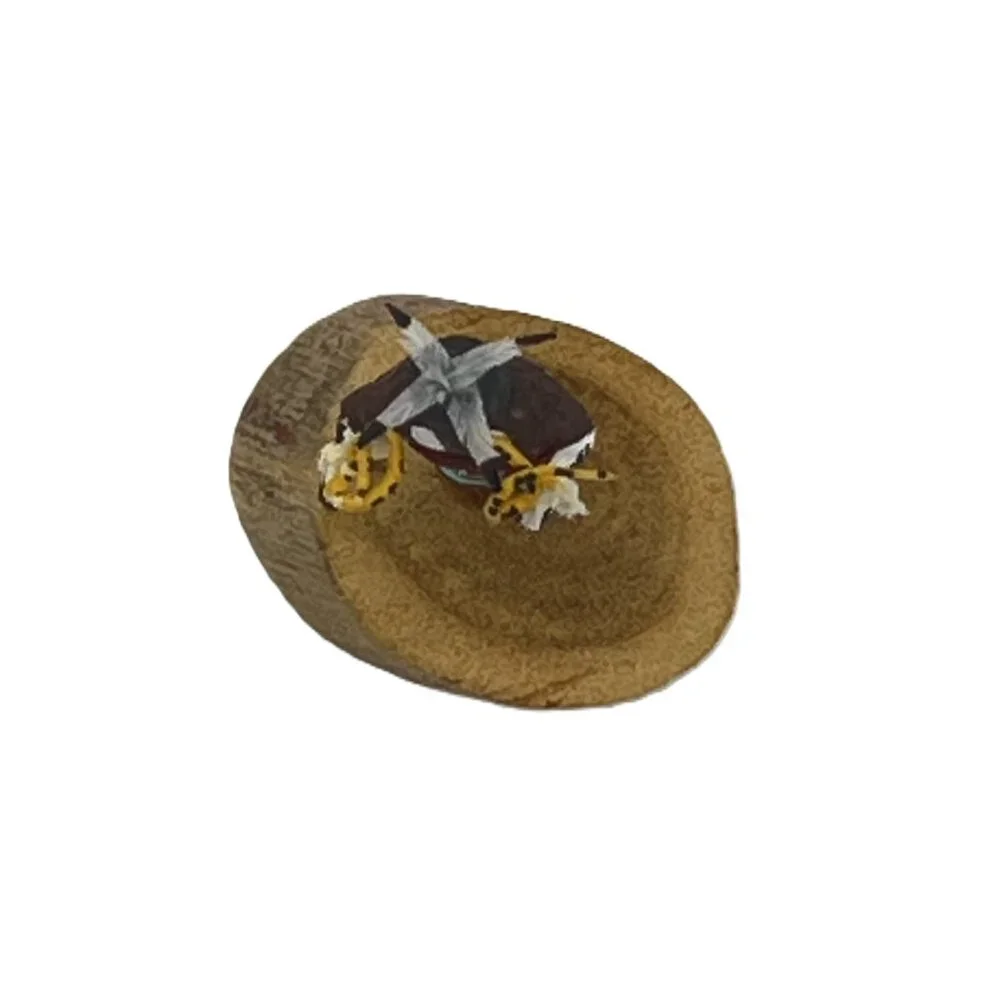 Handmade Miniature 1.5" (app.) Kachina Doll - "Snake Dancer" - Picture 3 of 5